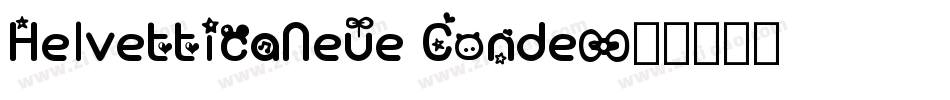 HelvetticaNeue Conde字体转换